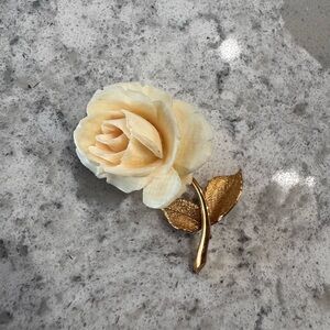 Vintage Rose brooch